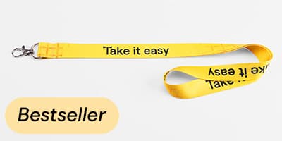 Bedrucktes Lanyard als Produktbeispiel