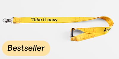 Lanyard mit befestigtem Zubehör als Produktbeispiel